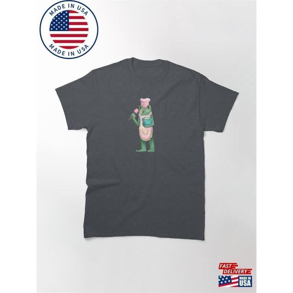 Froggy Baker Cute Frog Baking Humor Classic T-Shirt